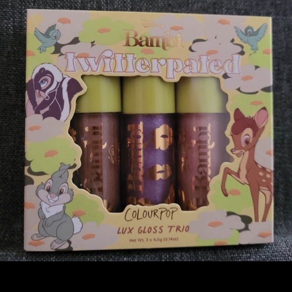 Colourpop Bambi Twitterpated Lux Lio Gloss Trio